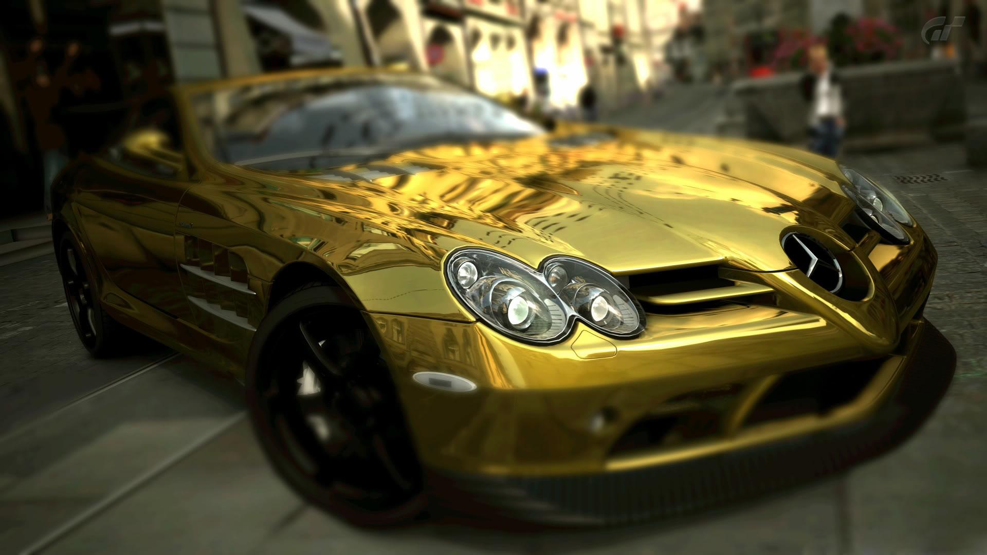 Golden Cars Wallpapers