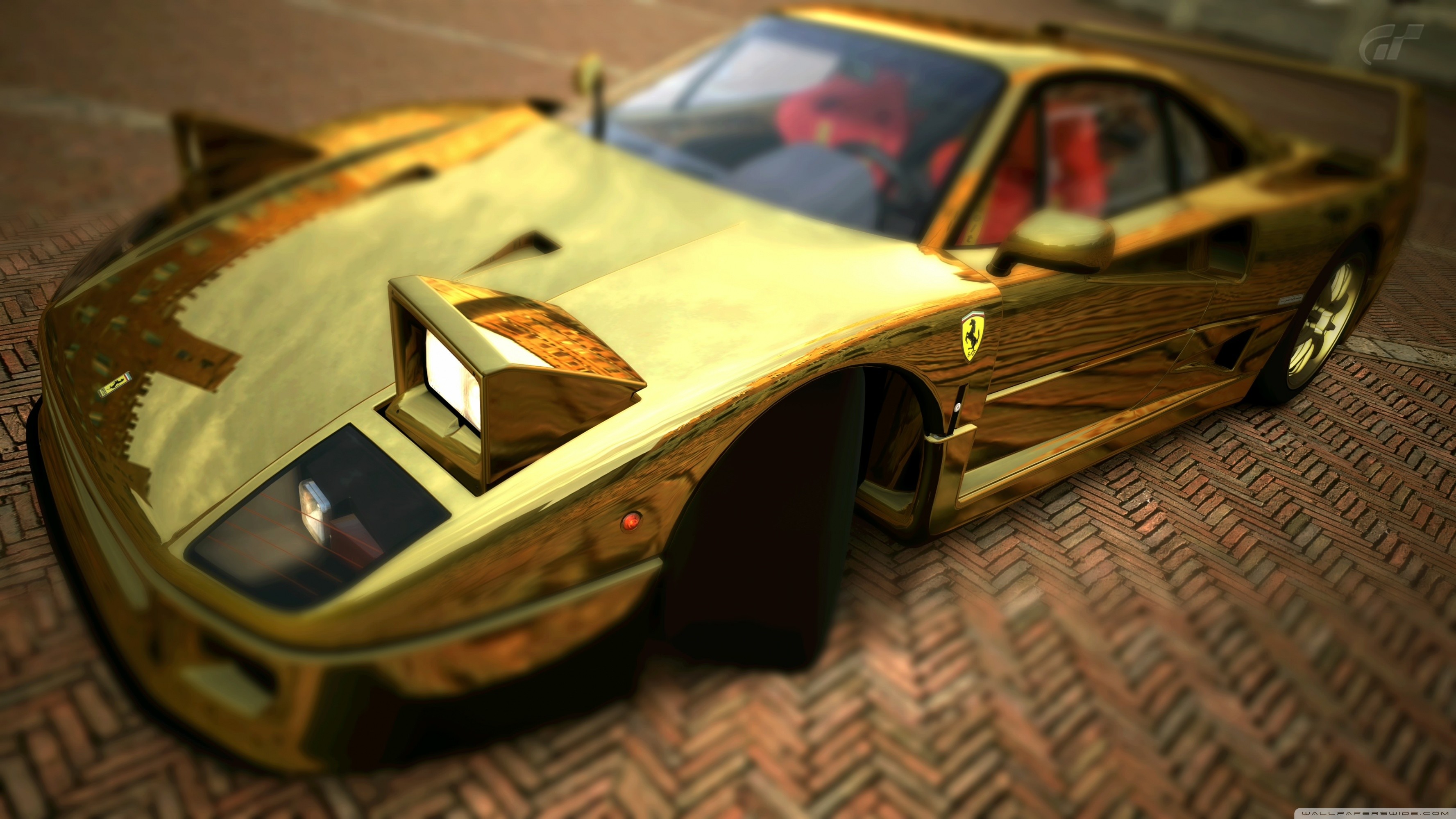 Golden Cars Wallpapers