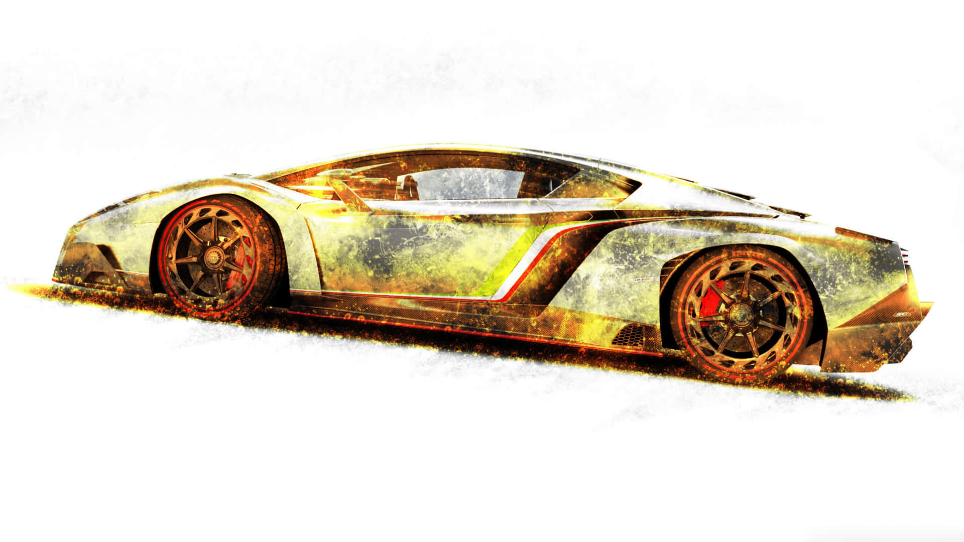 Golden Cars Wallpapers