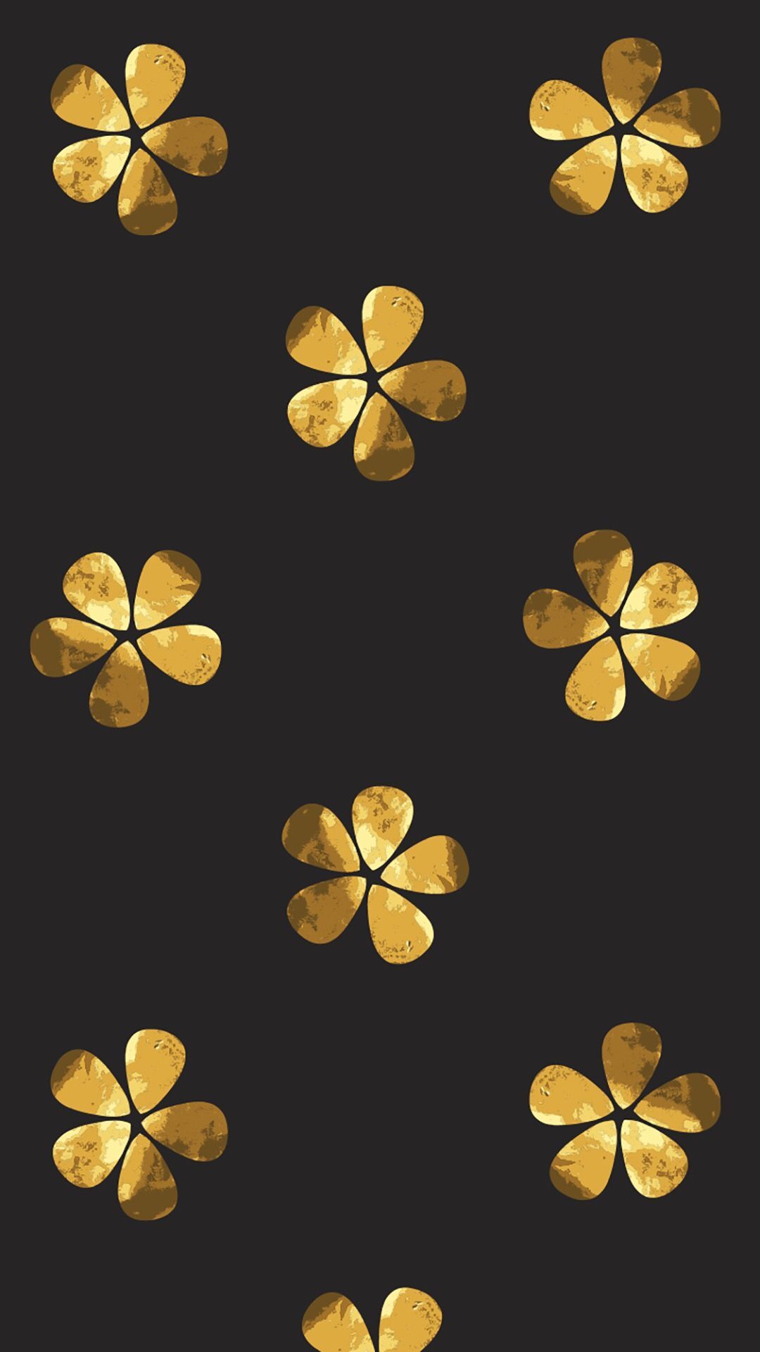 Golden Flowers Wallpapers