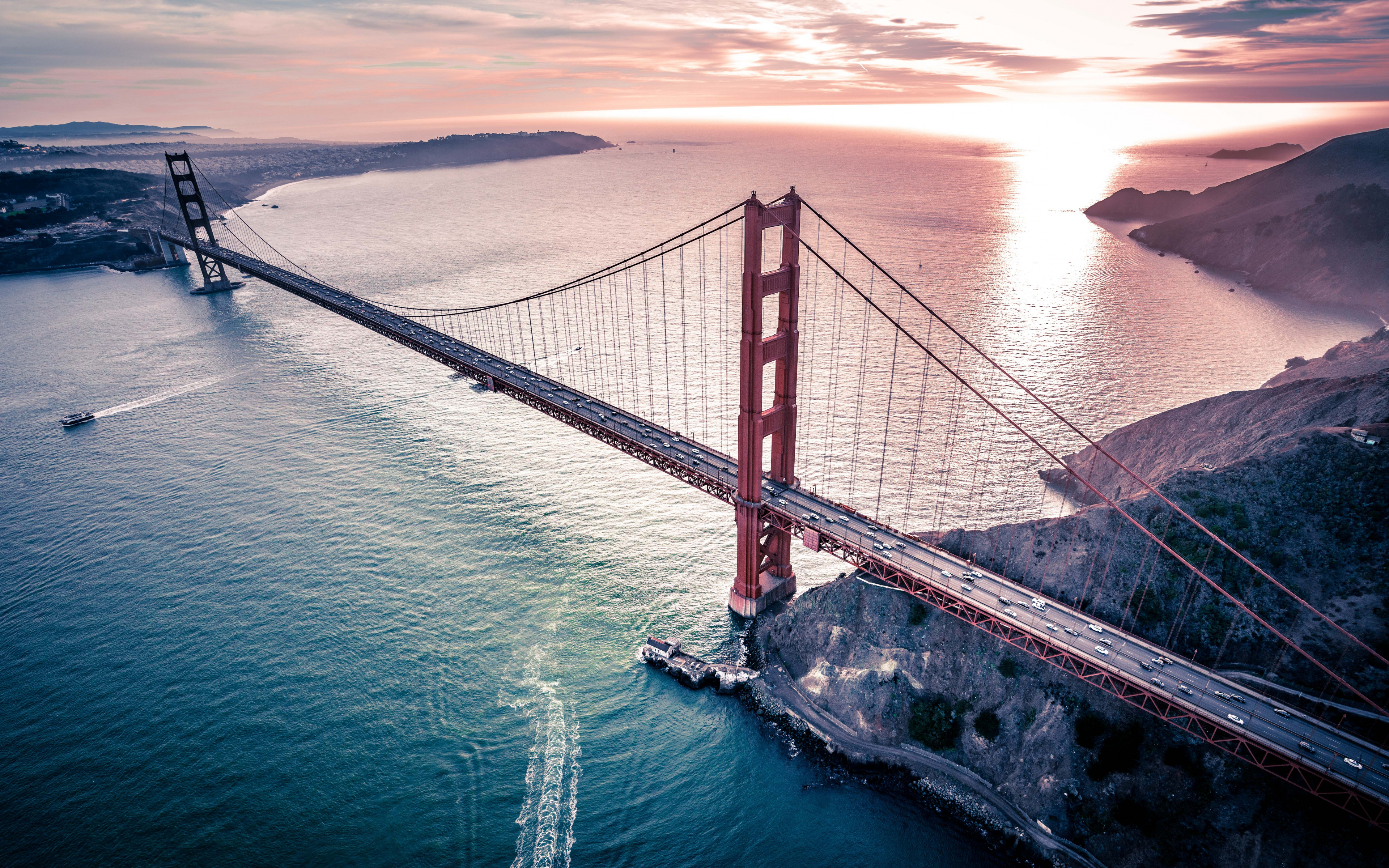 Golden Gate 4K Bridge Wallpapers