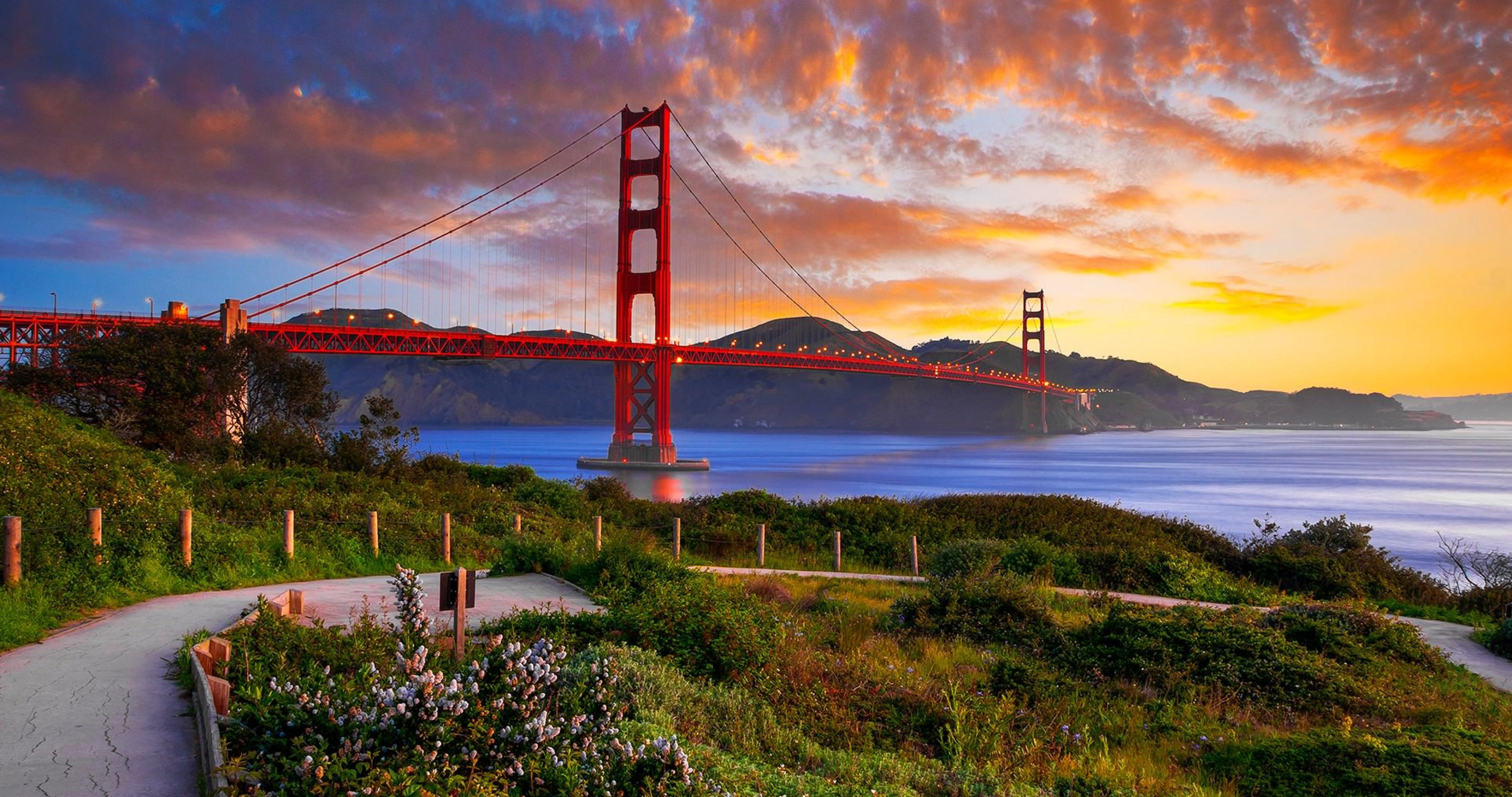 Golden Gate 4K Bridge Wallpapers