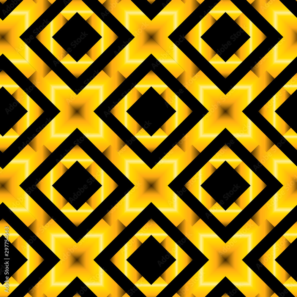 Golden Geometric Shapes Wallpapers