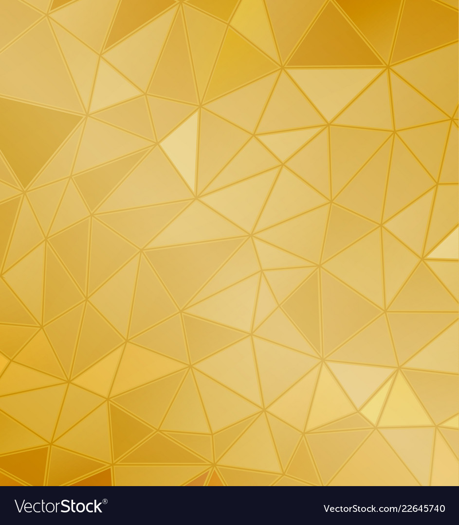 Golden Geometric Shapes Wallpapers