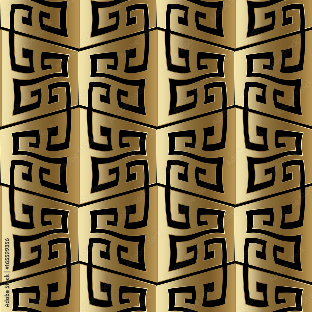 Golden Geometric Shapes Wallpapers