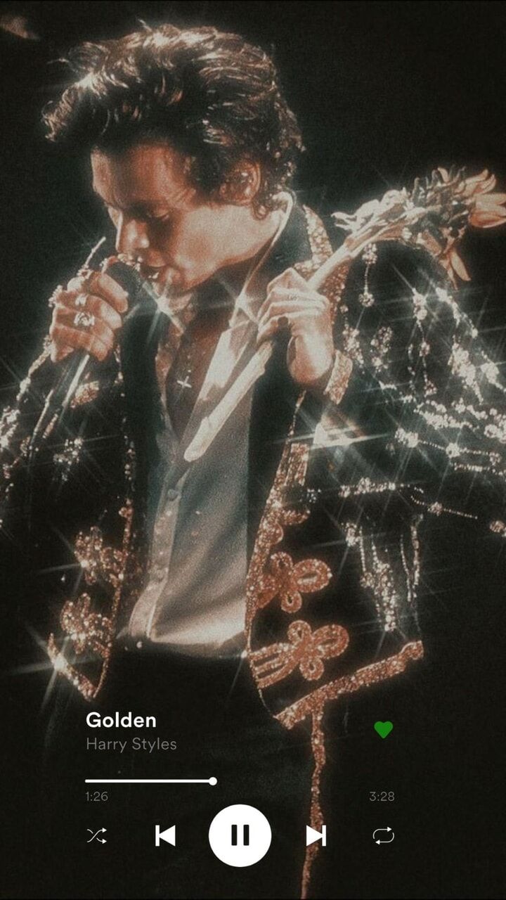 Golden Harry Styles Wallpapers