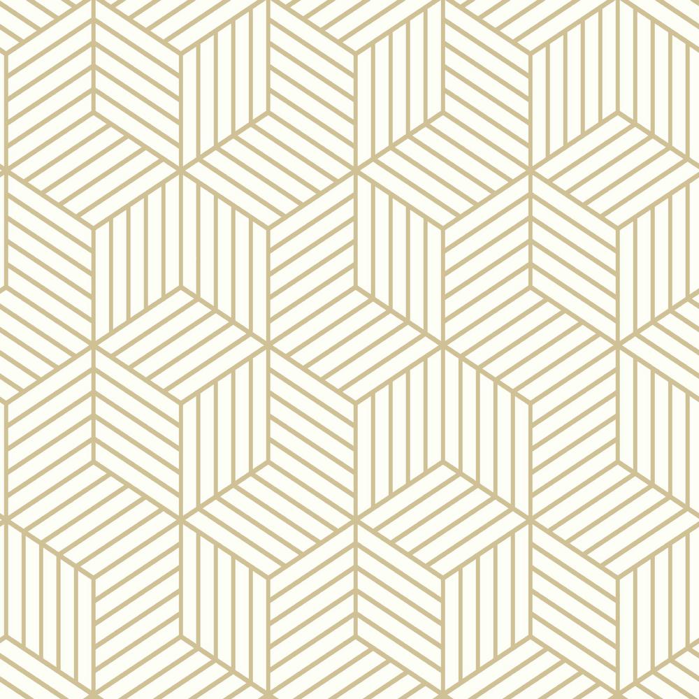 Golden Hexagon Wallpapers