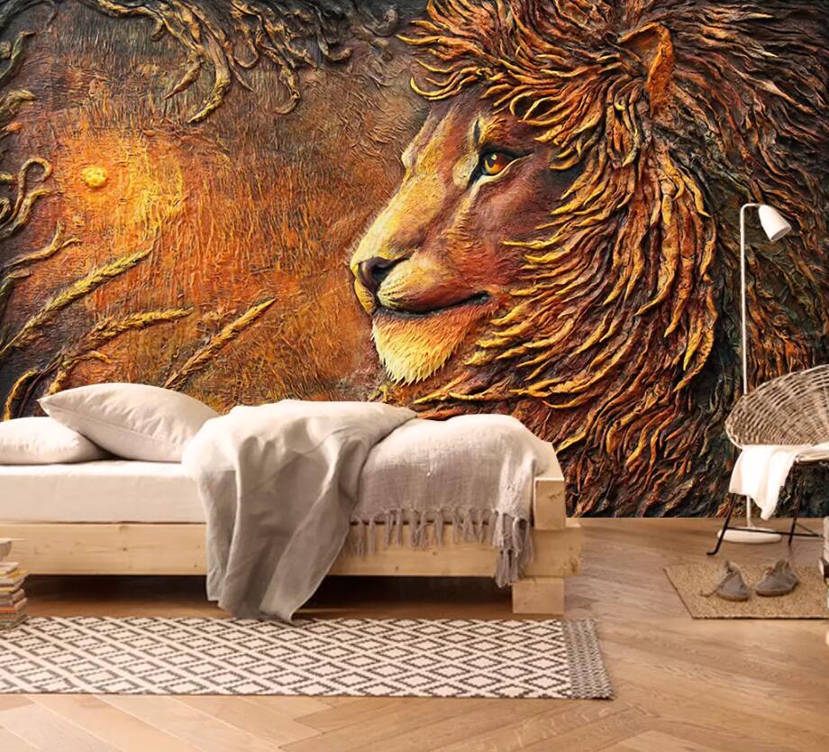 Golden Lion Wallpapers
