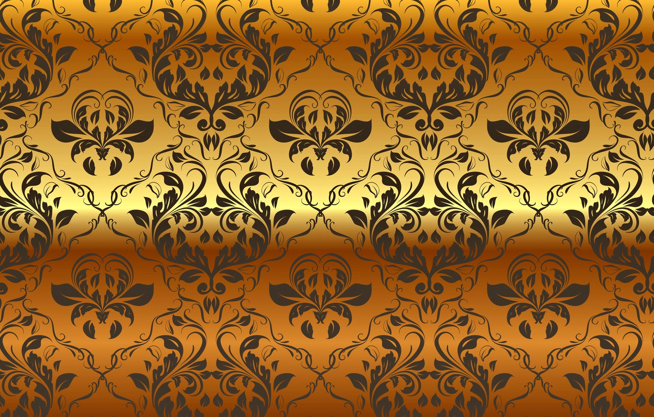 Golden Pattern Wallpapers