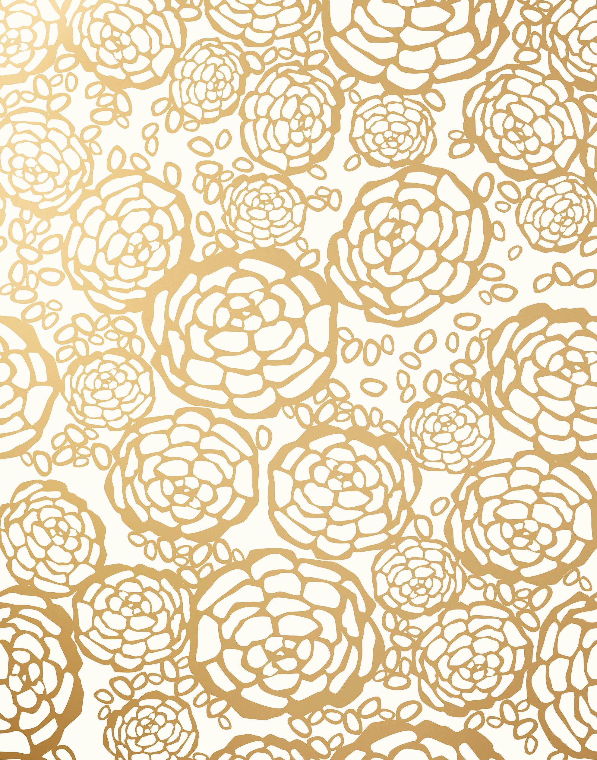 Golden Pattern Wallpapers