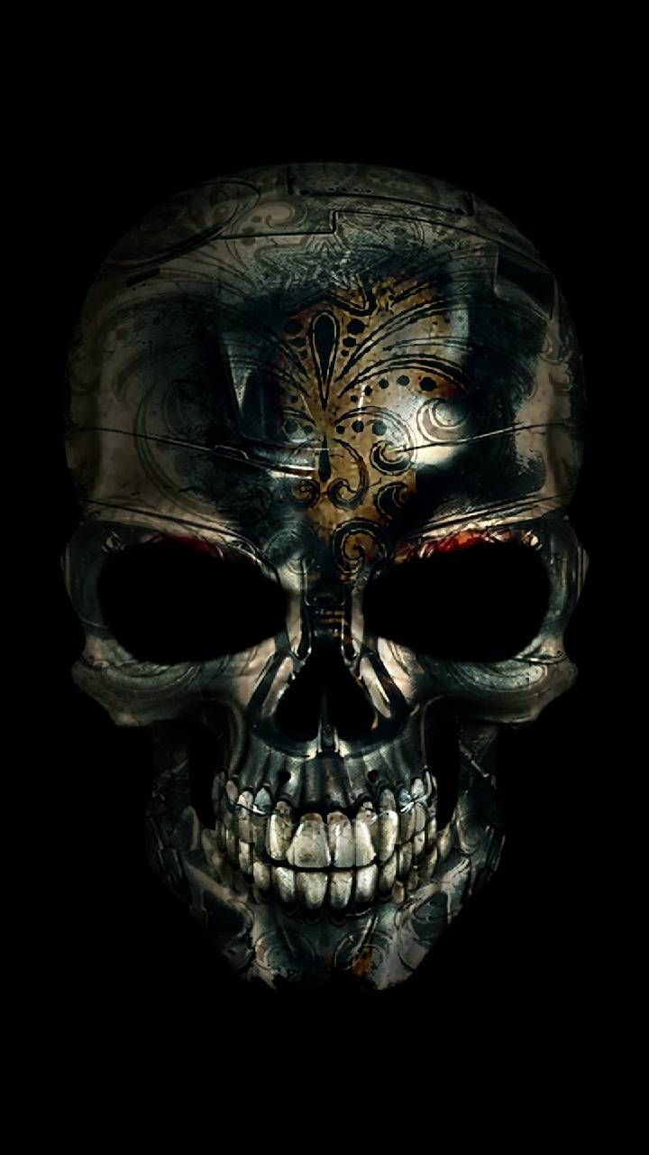 Golden Skull Wallpapers