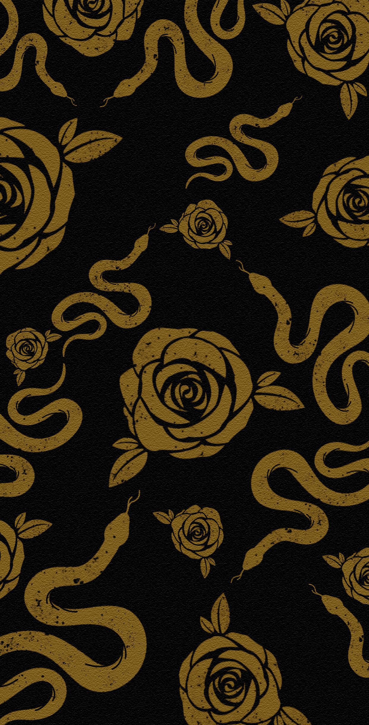 Golden Snake Wallpapers