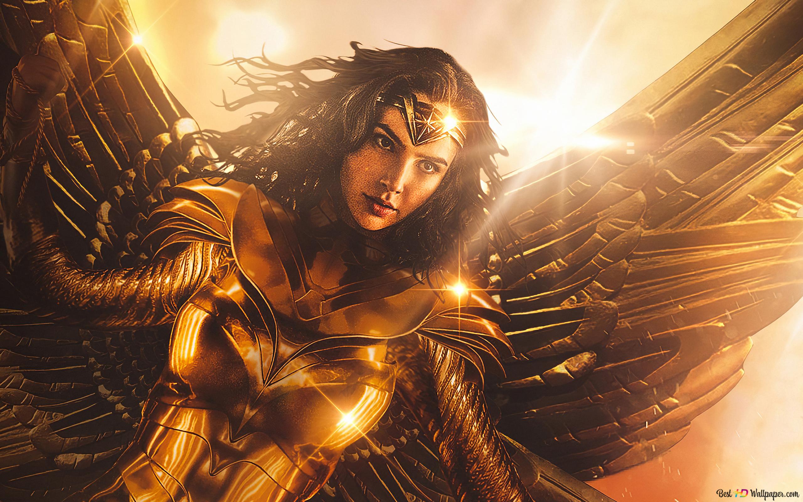 Golden Wonder Woman 1984 Wallpapers