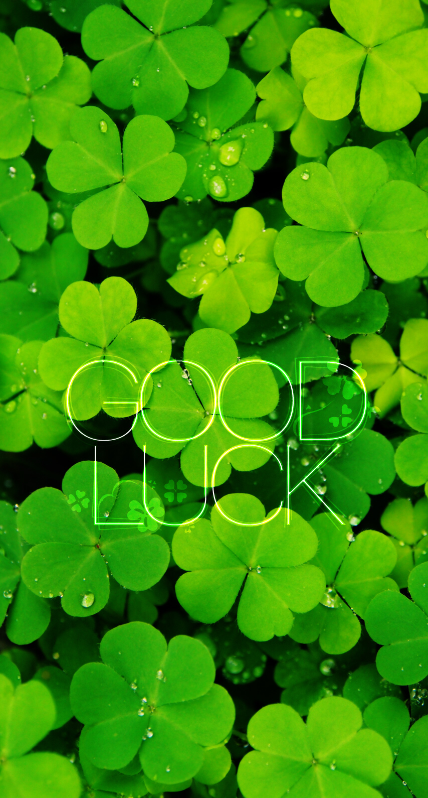 Good Luck Background