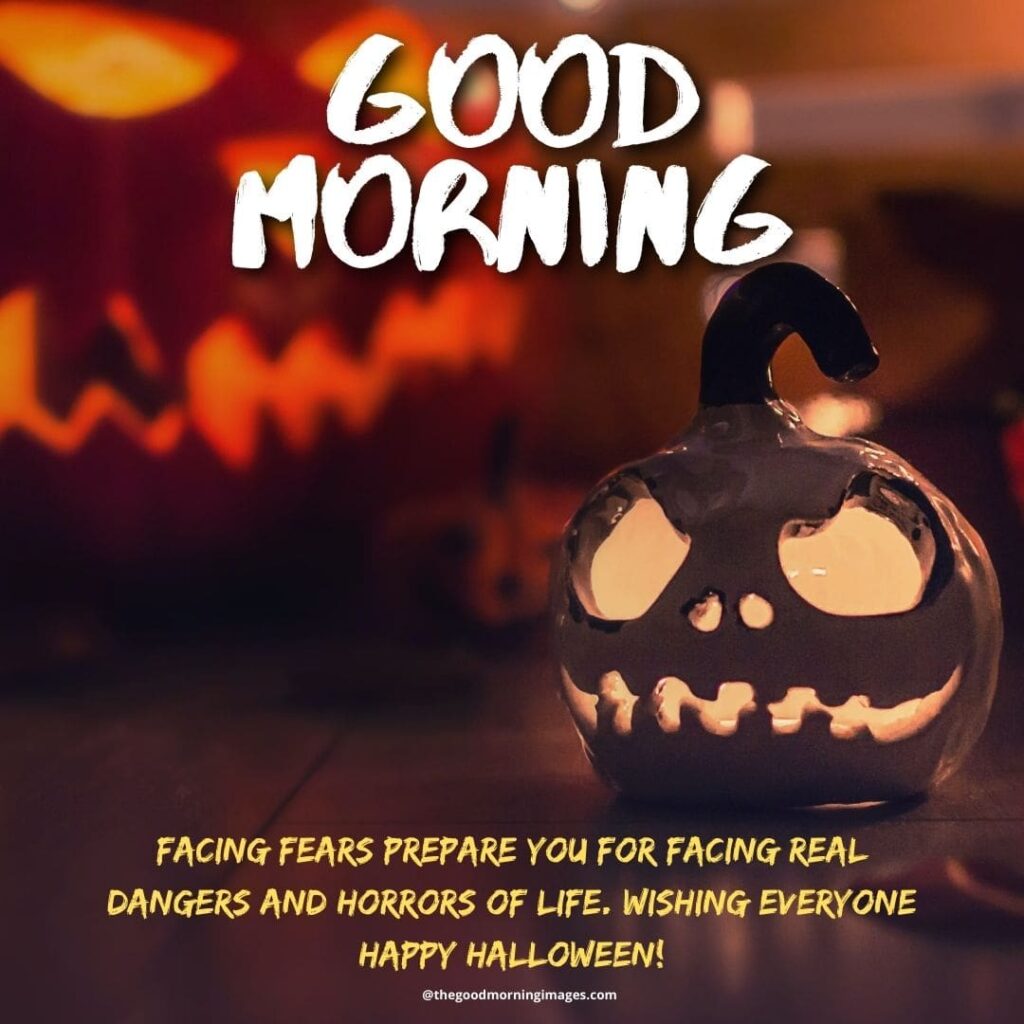 Good Morning Halloween Images Wallpapers