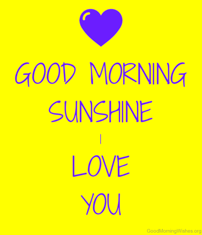Good Morning Sunshine Pictures Wallpapers