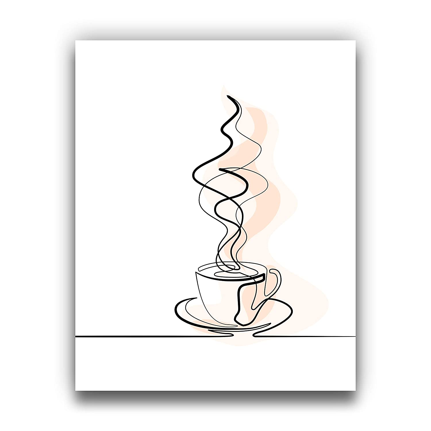 Good Morning Tea Coffee Abstract Illustration Wallpapers