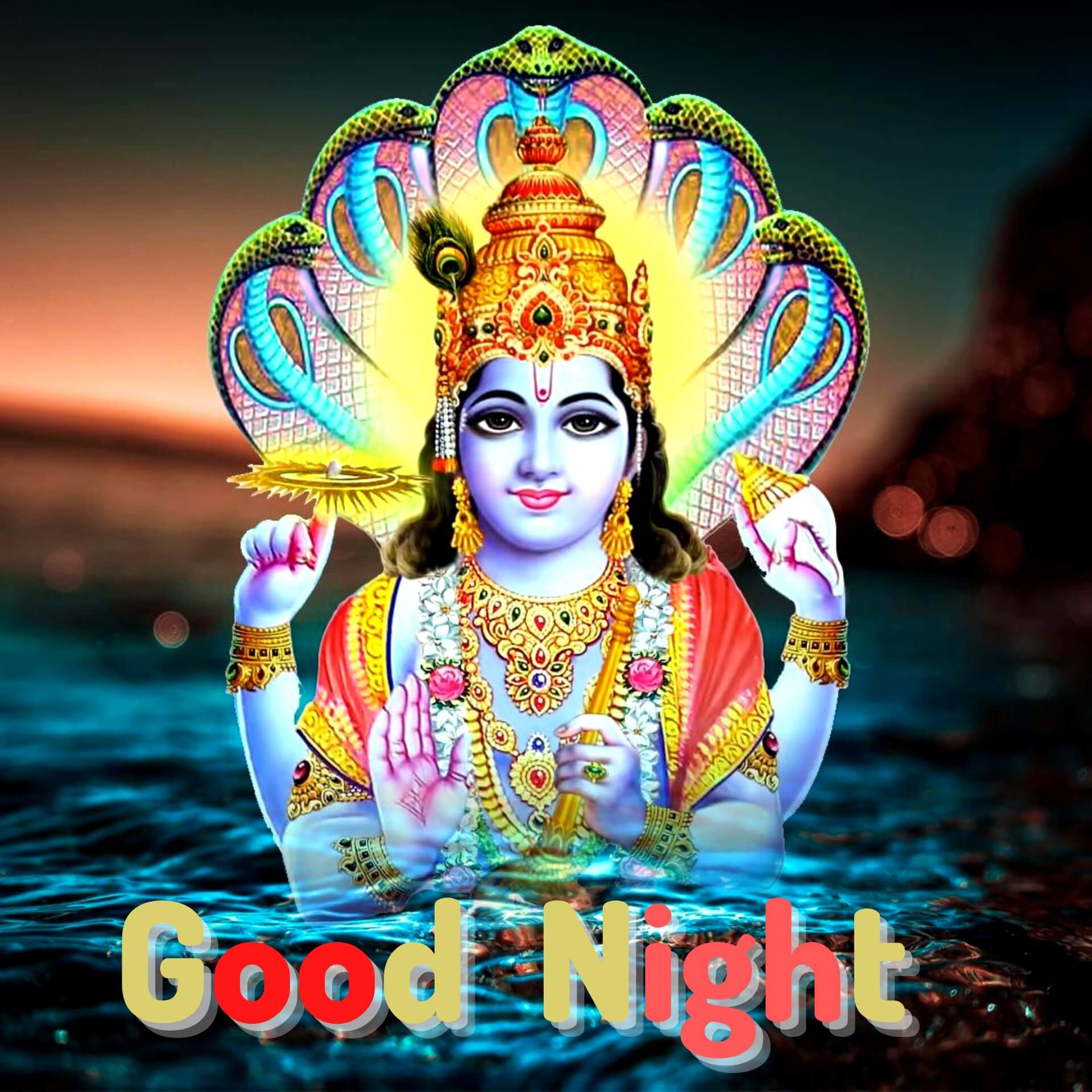 Good Night Hindu God Wallpapers