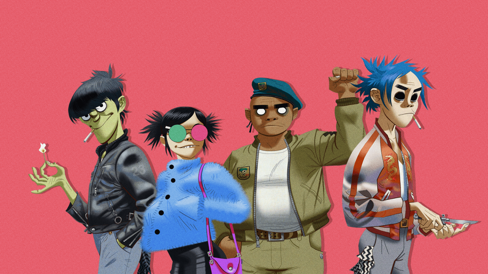 Gorillaz Desktop Background