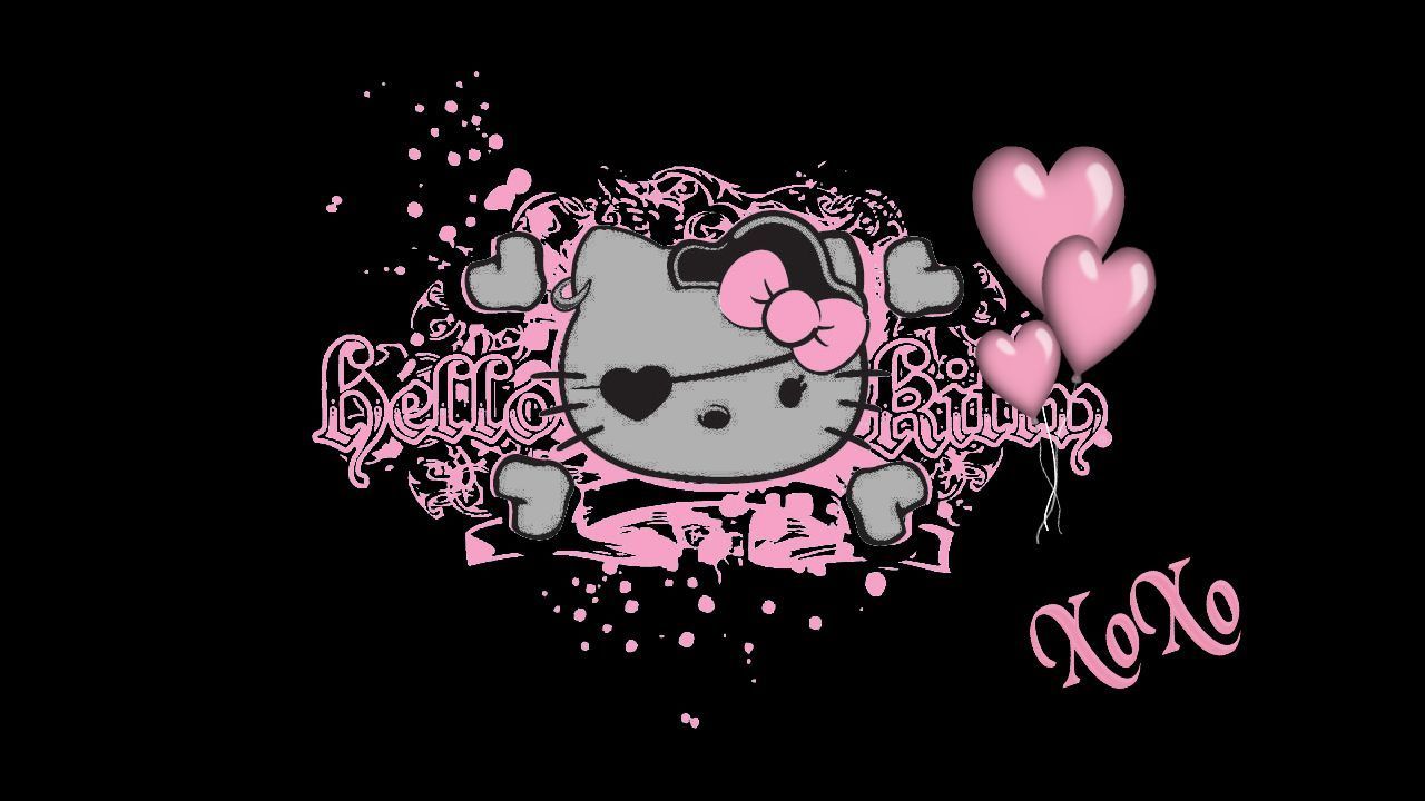 Goth Hello Kitty Aesthetic Wallpapers