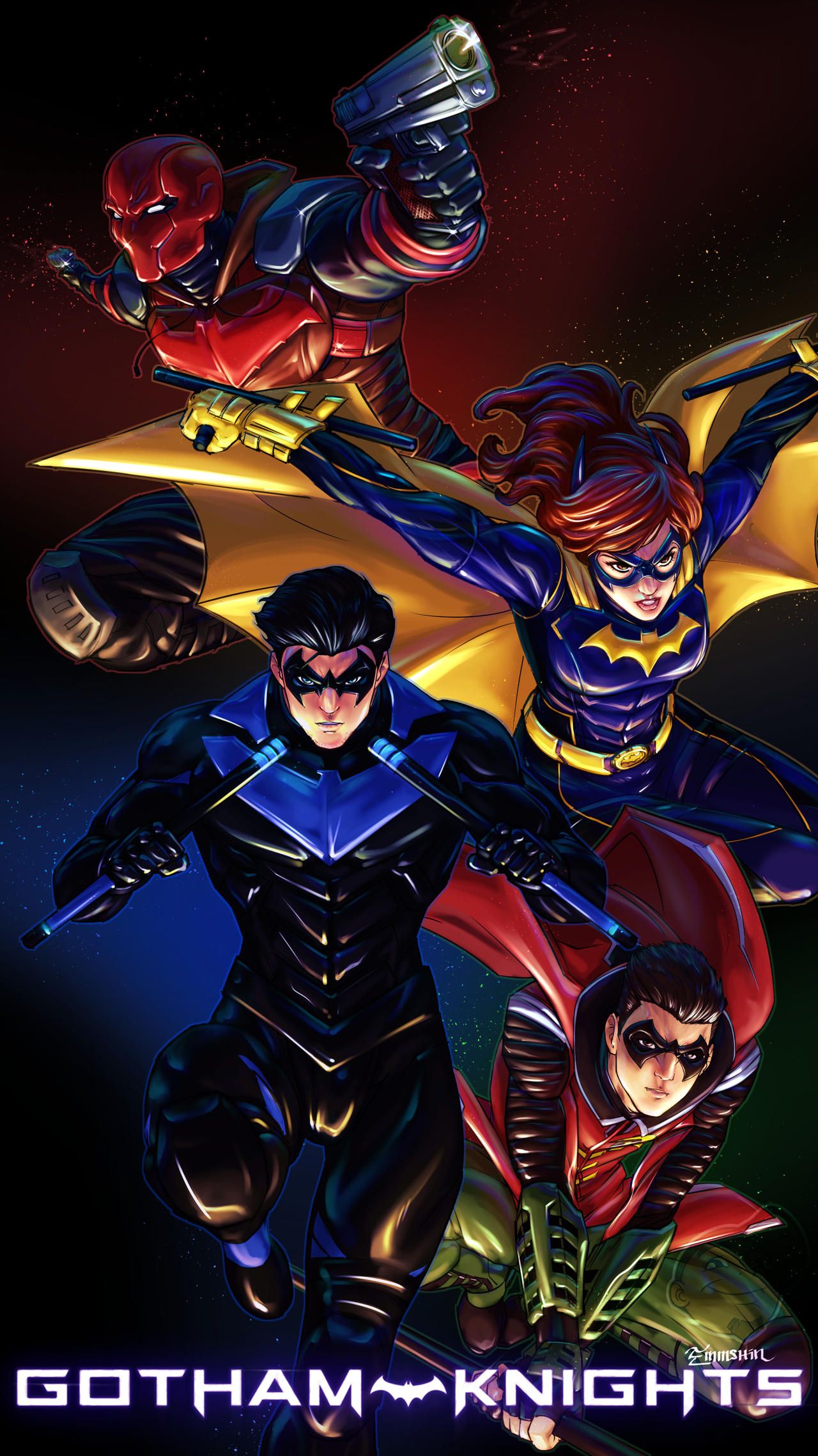 Gotham Knights Dick Grayson DC Comic Wallpapers