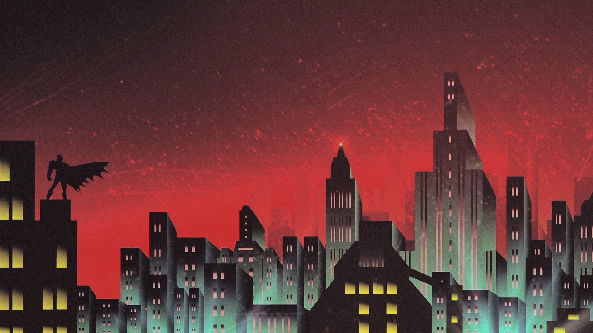 Gotham Towers Artwork Wallpapers