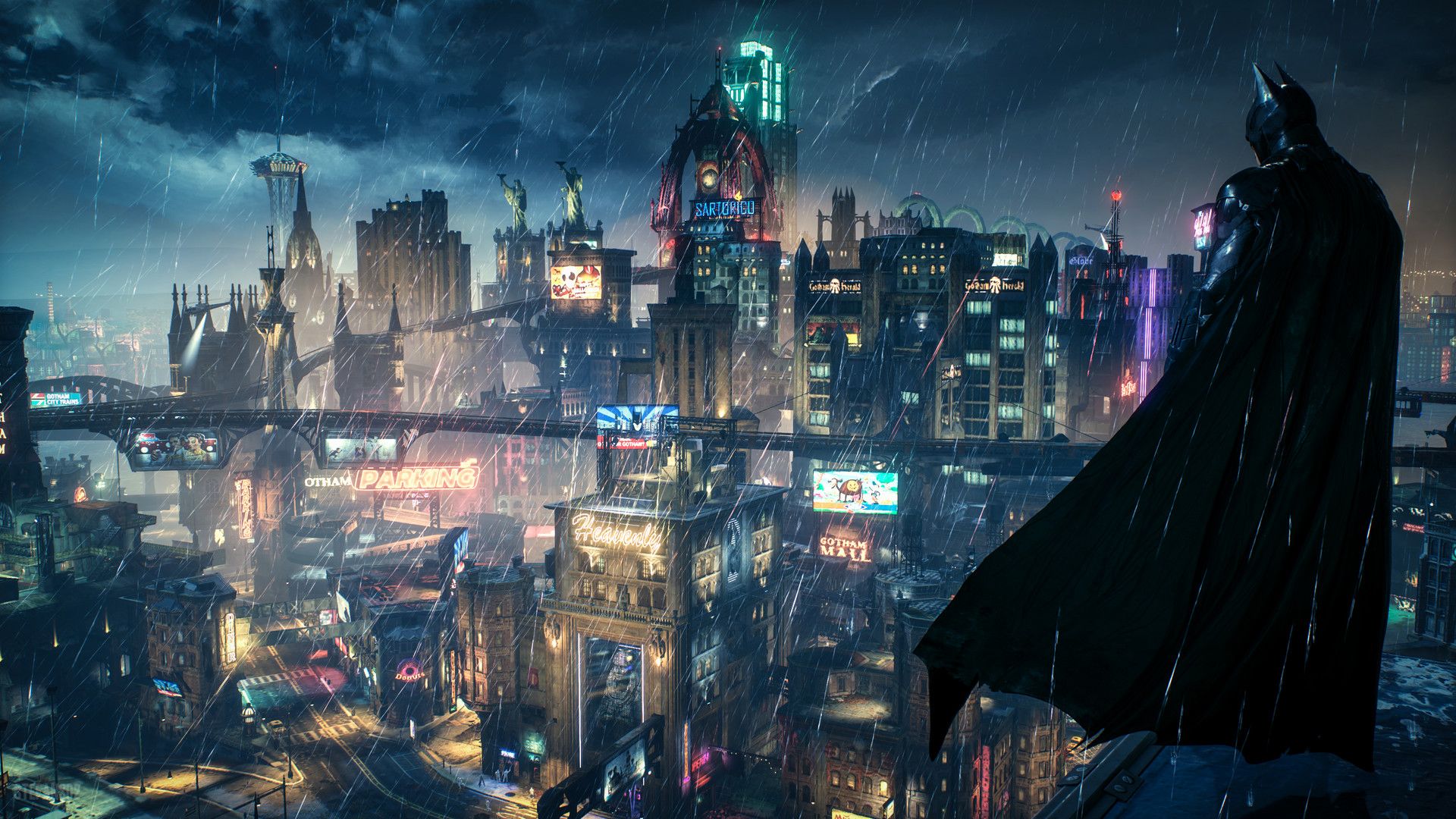 Gotham Towers Artwork Wallpapers