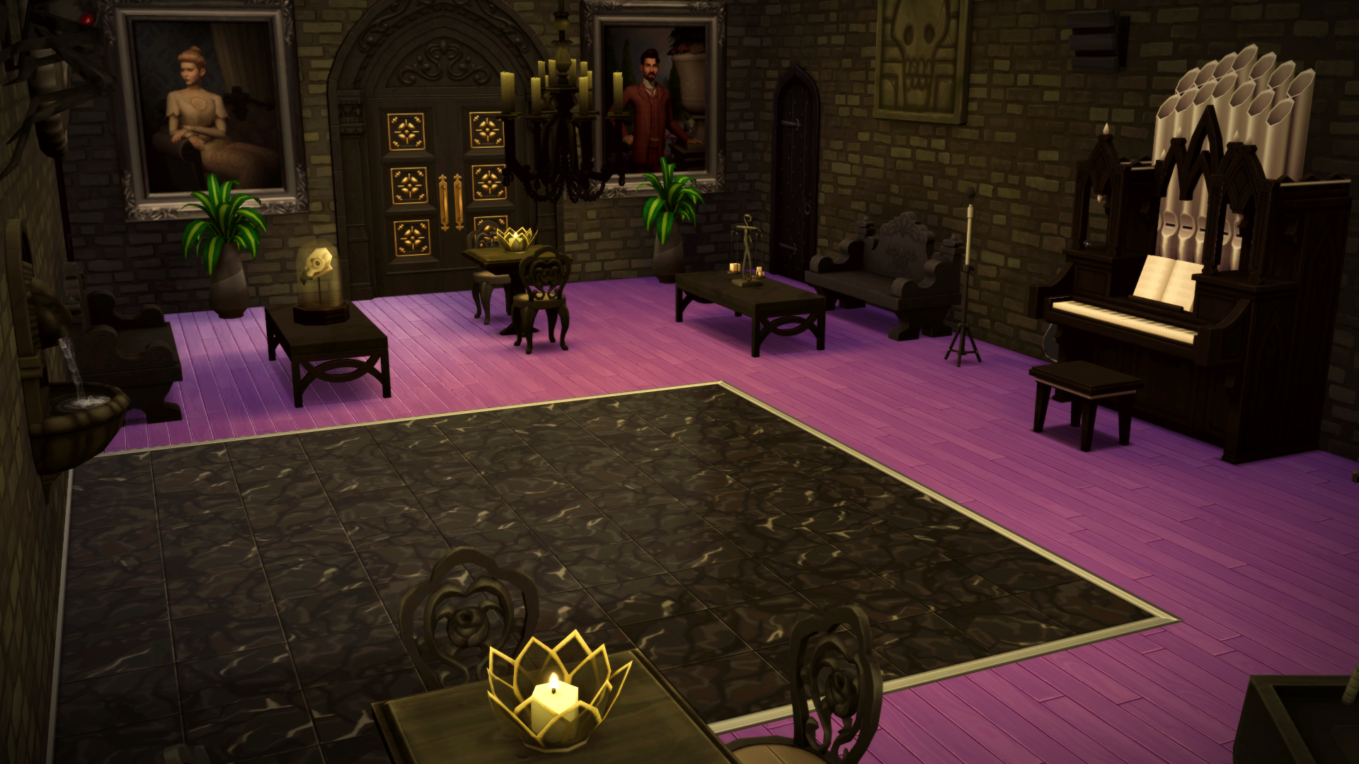 Gothic Ballroom Wallpapers