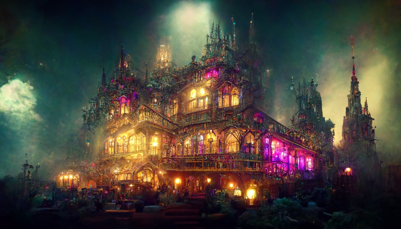 Gothic Ballroom Wallpapers