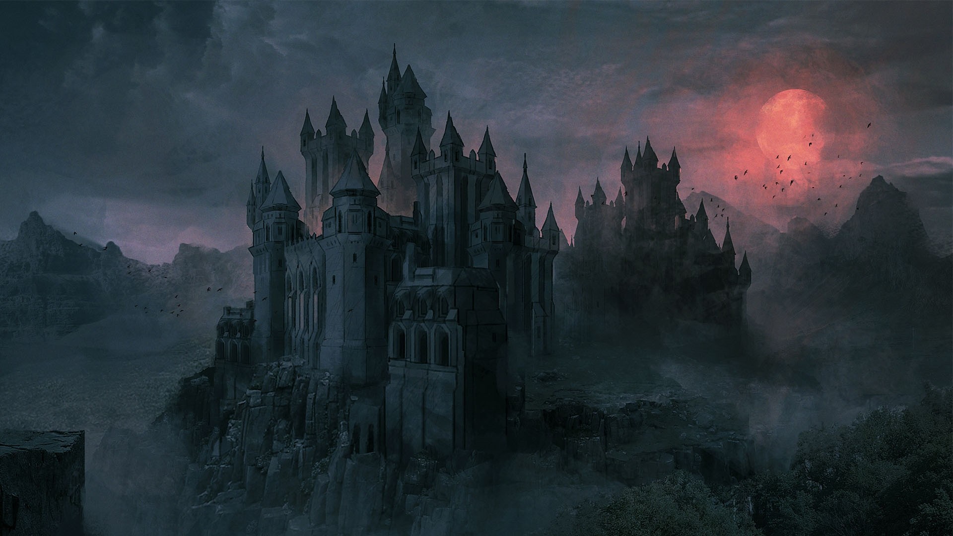 Gothic Castle Wallpapers