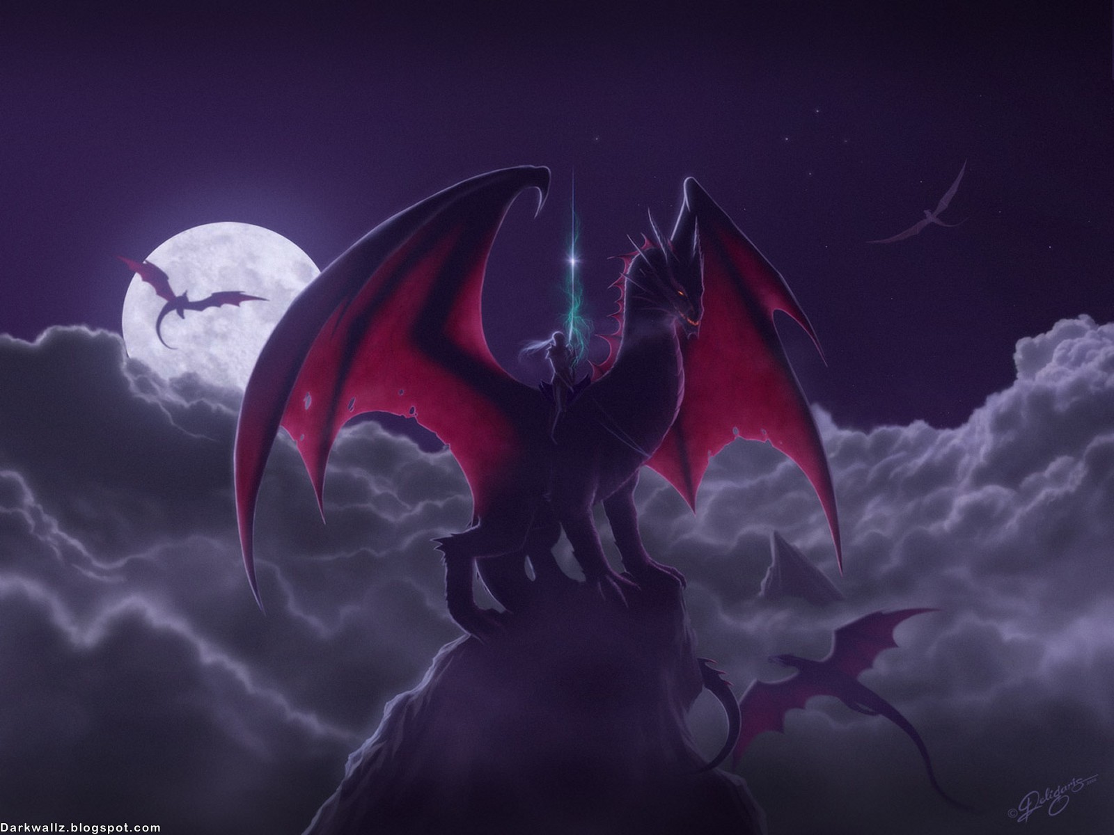 Gothic Dragon Wallpapers