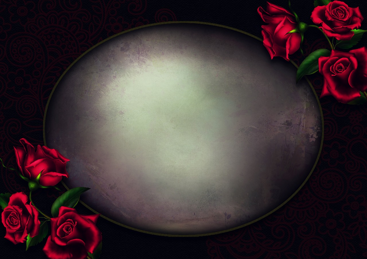 Gothic Rose Background