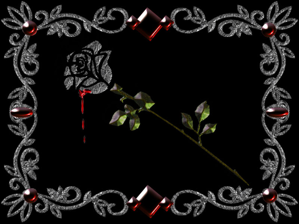 Gothic Rose Background