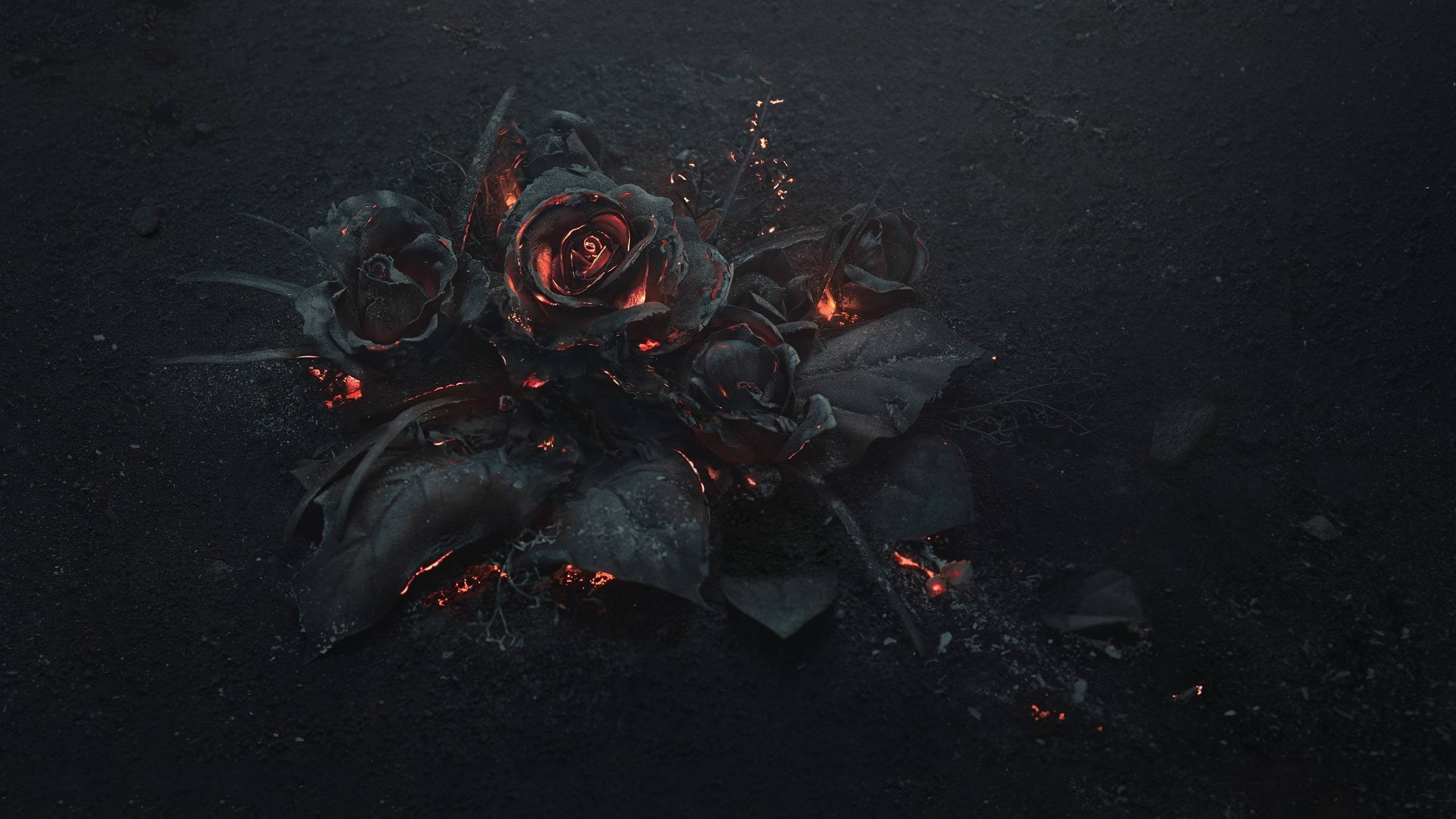 Gothic Rose Background