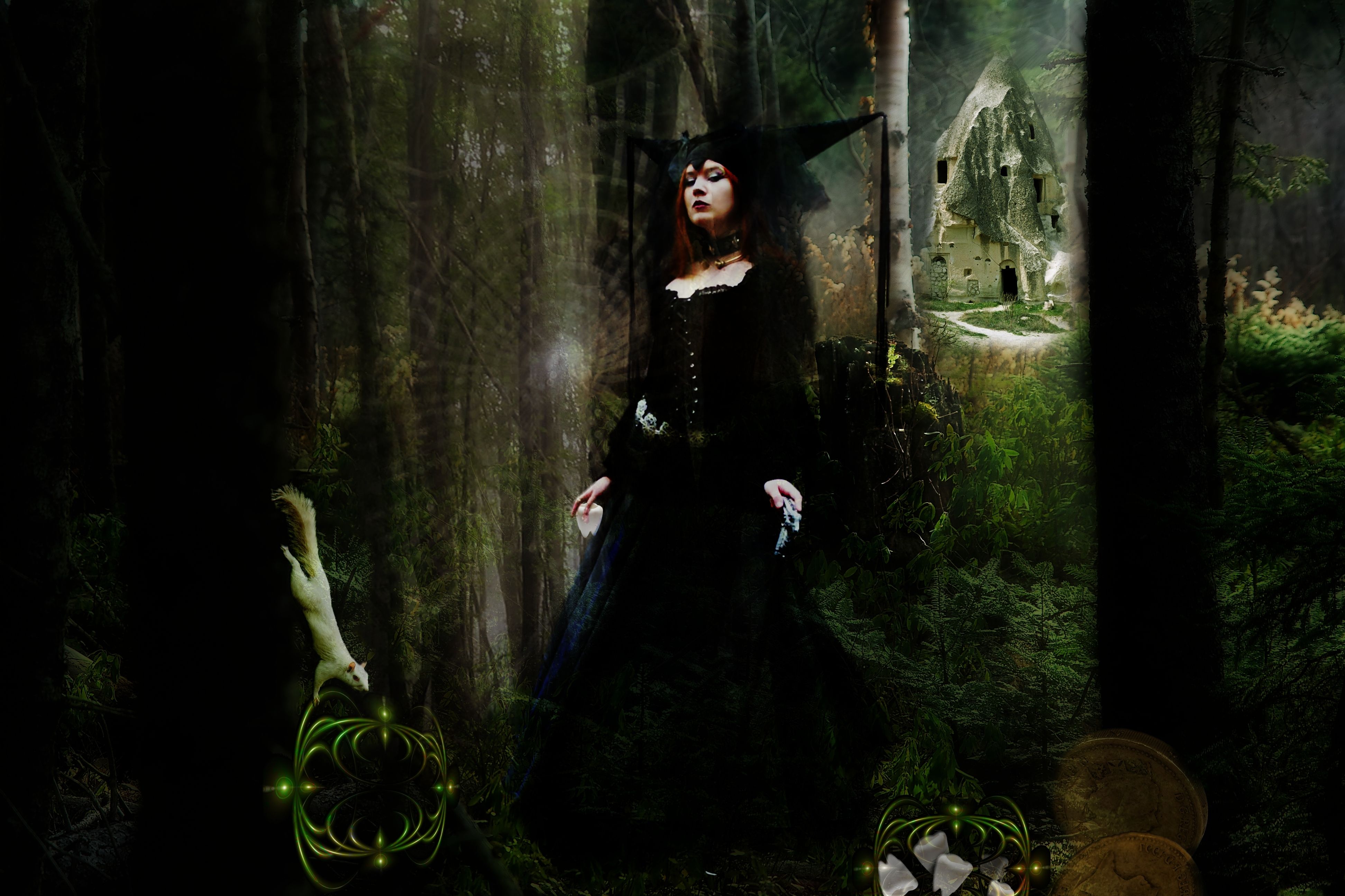 Gothic Witch Wallpapers