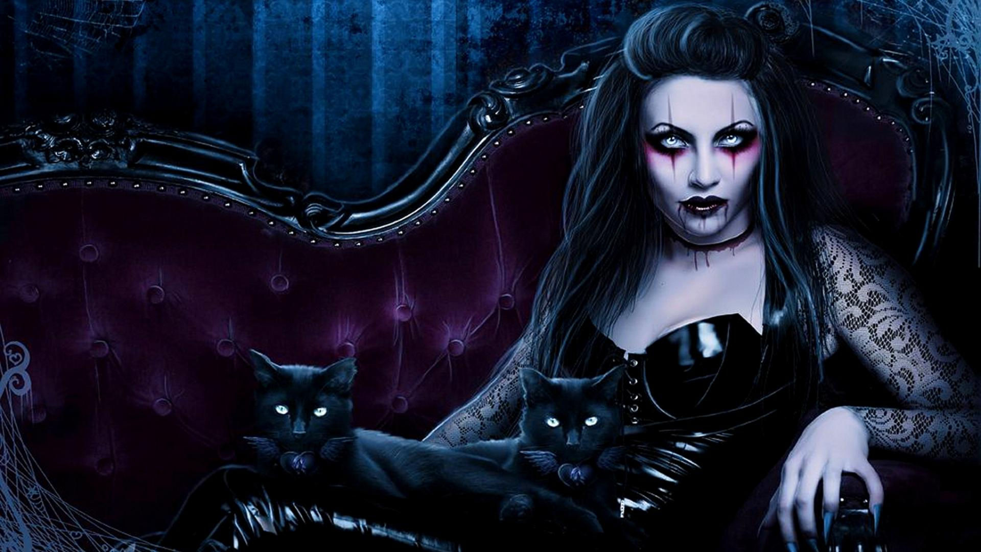 Gothic Woman Artistic Wallpapers