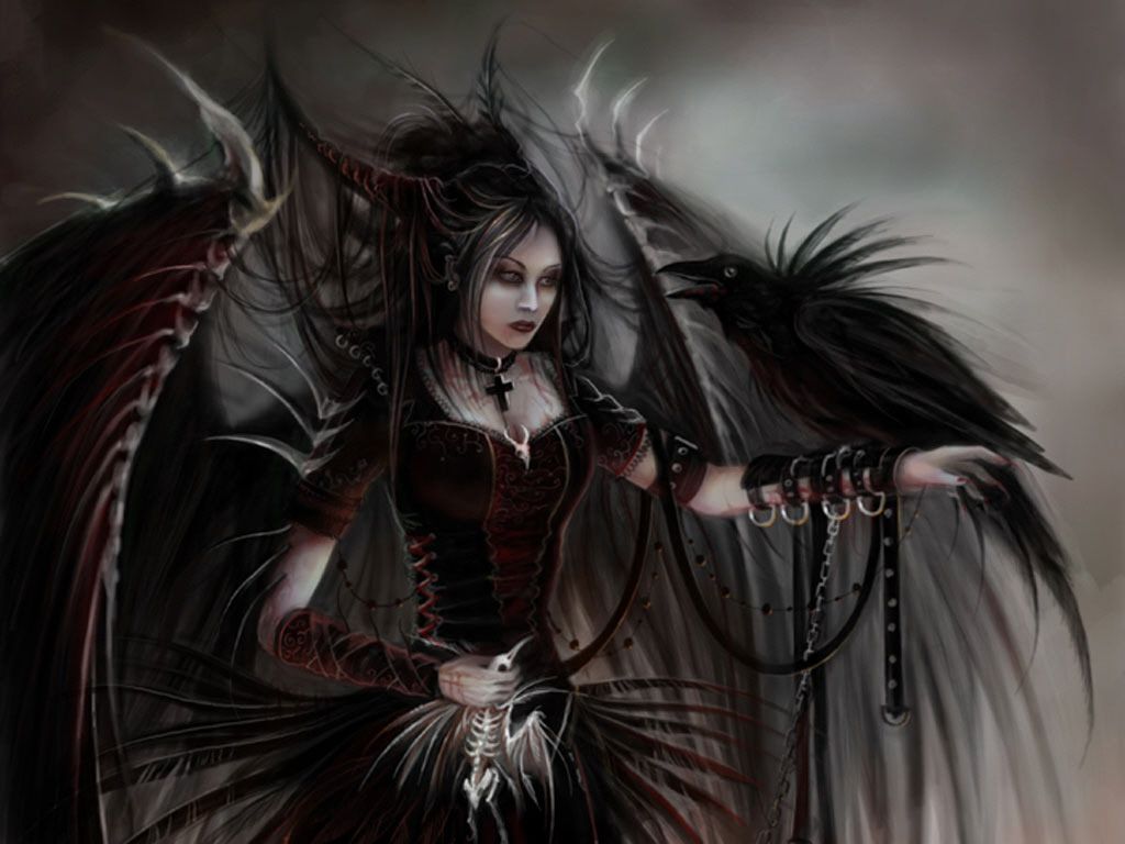 Gothic Woman Artistic Wallpapers