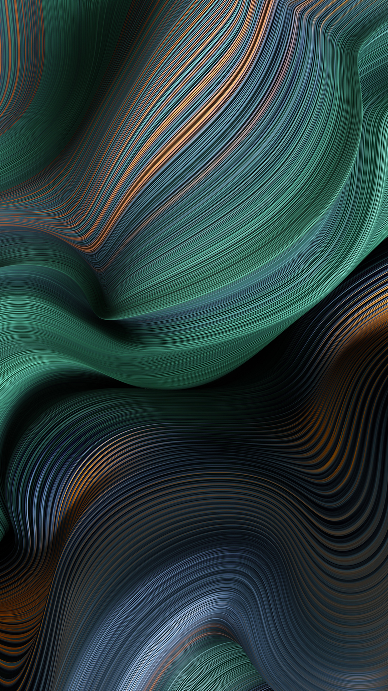 Gradient Flow Lines Wallpapers