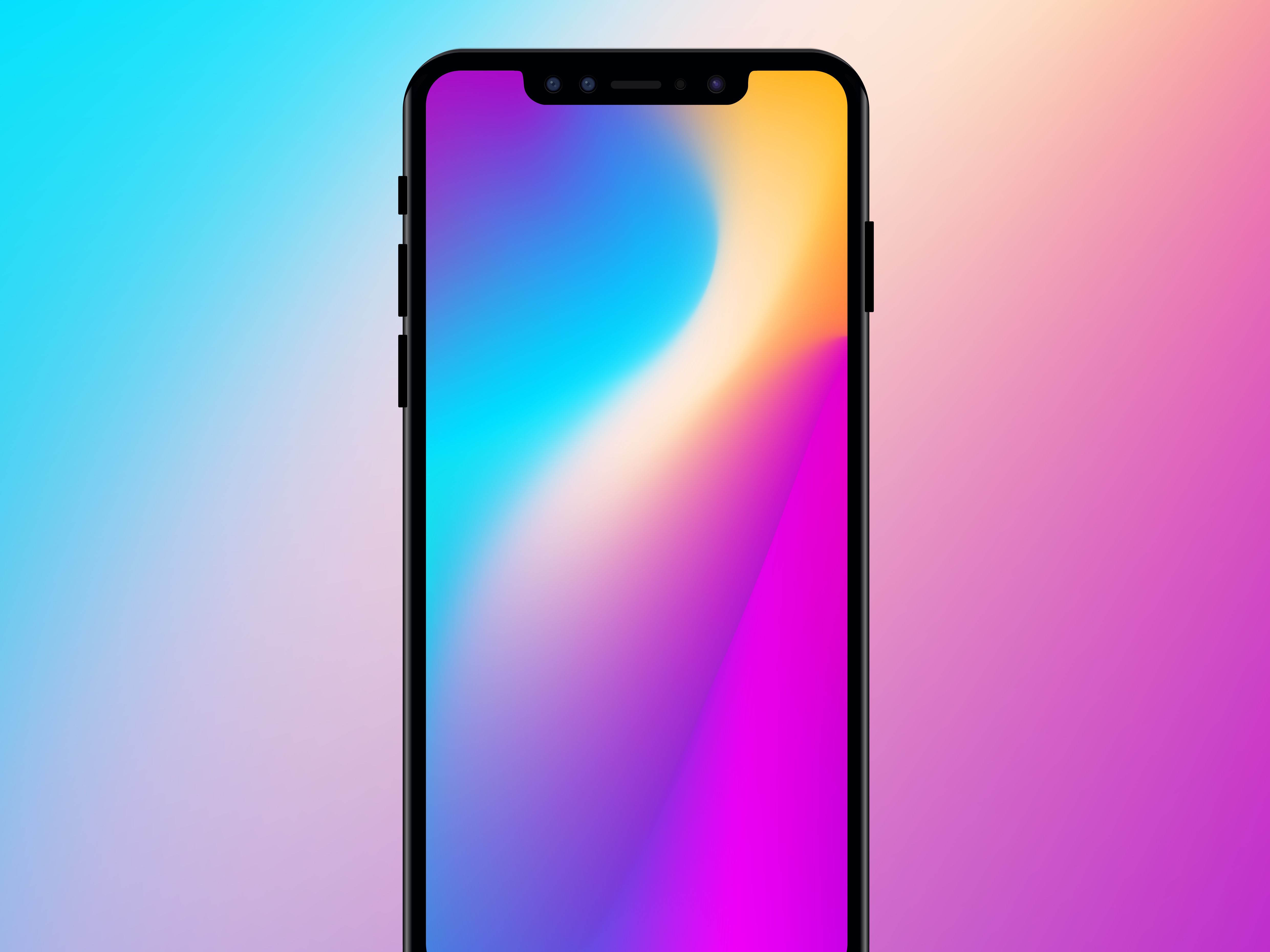 Gradient Mesh Minimal Wallpapers