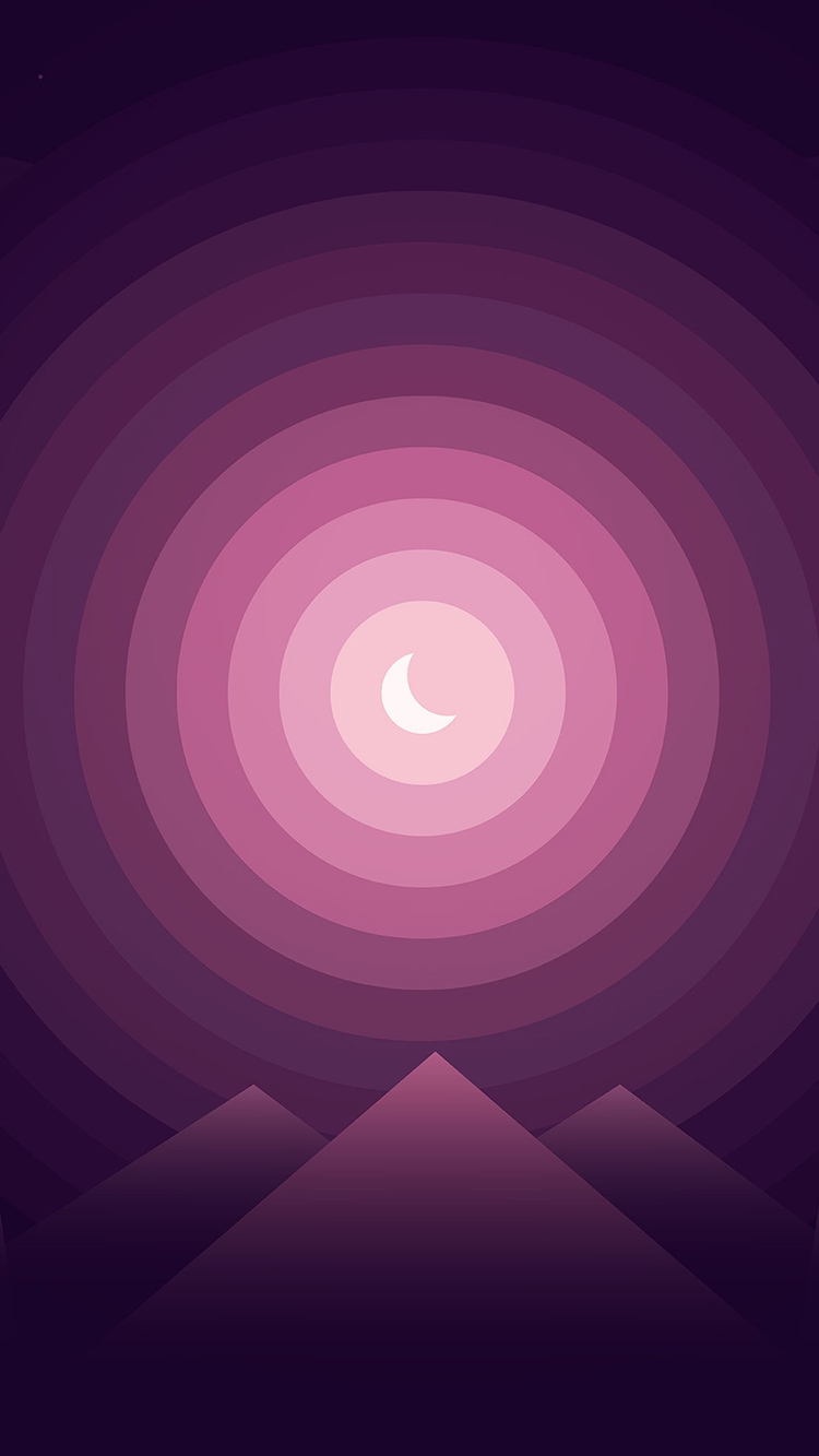 Gradient Moon Wallpapers