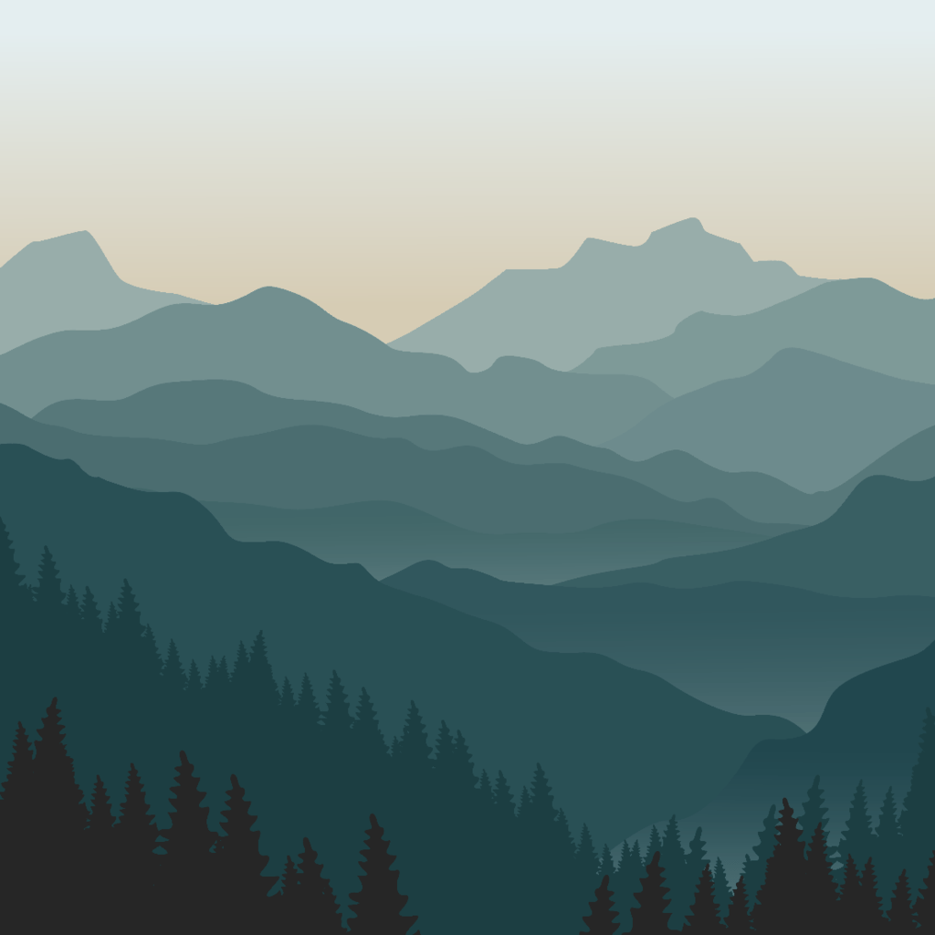 Gradient Mountains Wallpapers