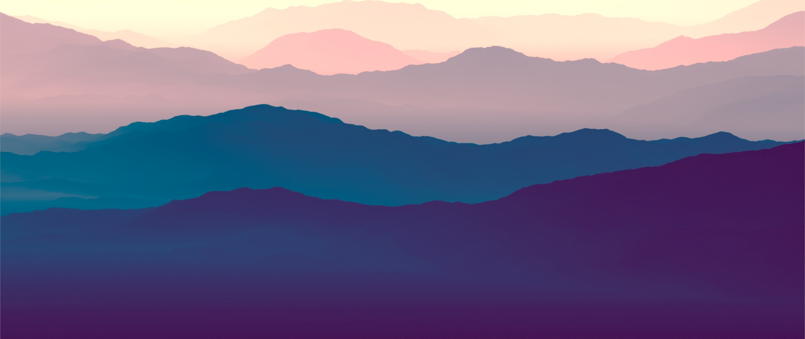 Gradient Mountains Wallpapers