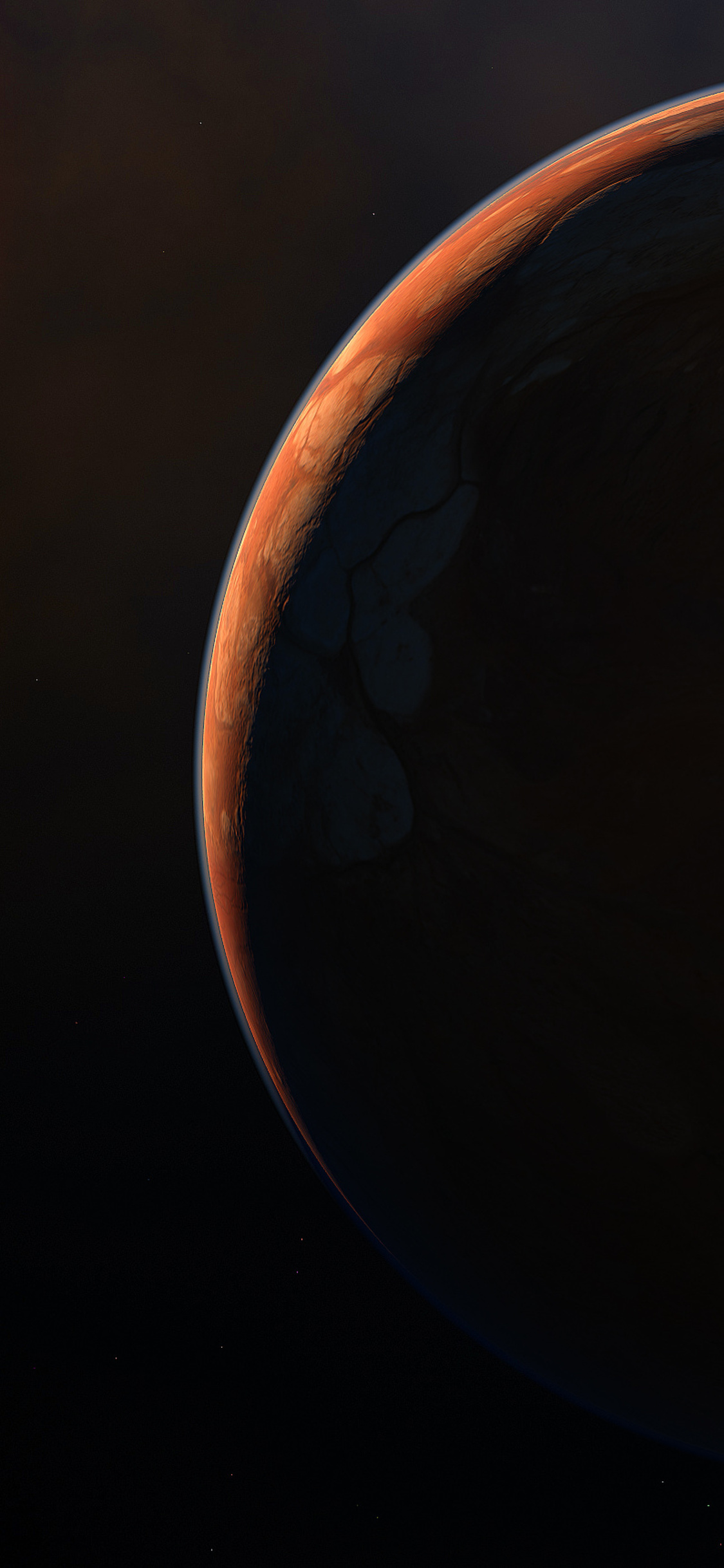 Gradient Sci Fi Planet Wallpapers