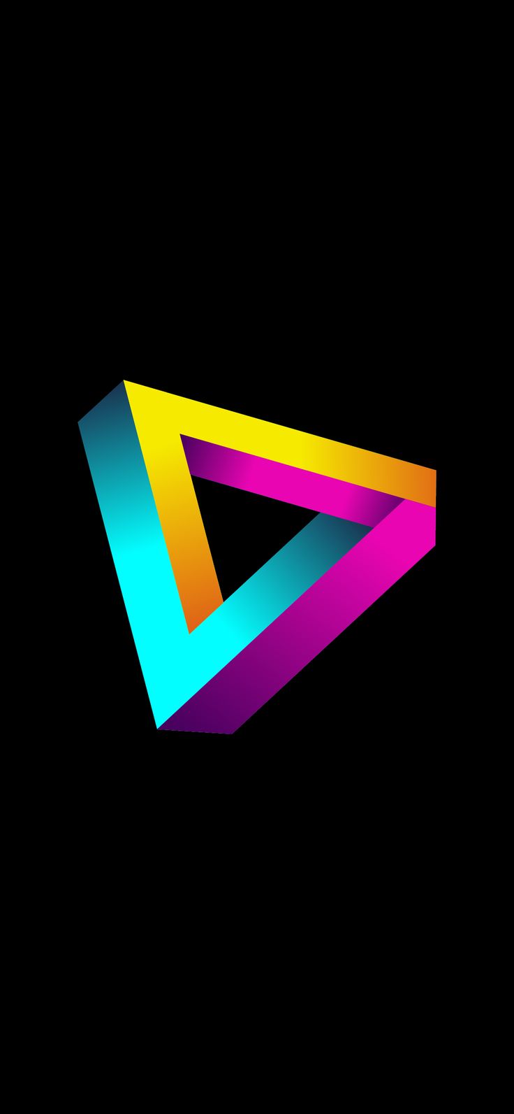 Gradient Triangle Colors Wallpapers