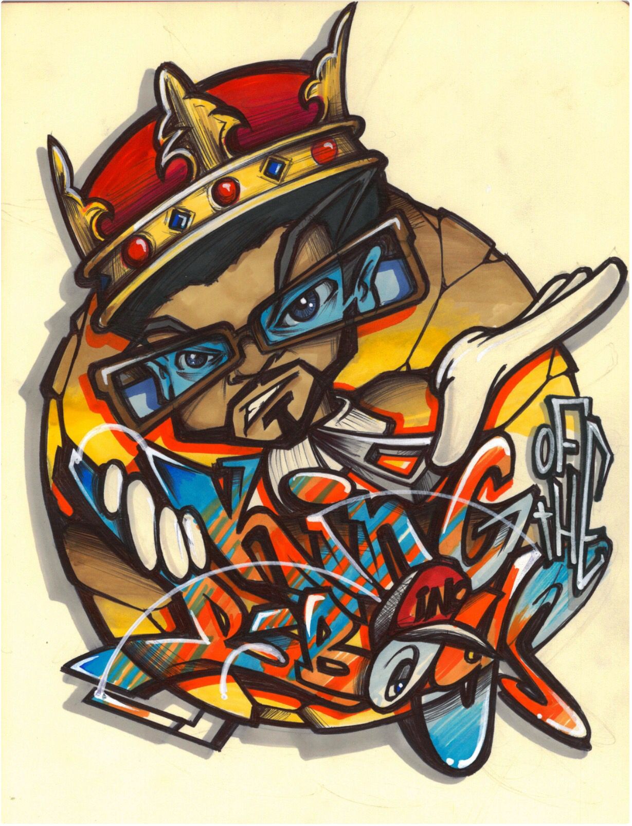 Graffiti Bboy Characters Wallpapers