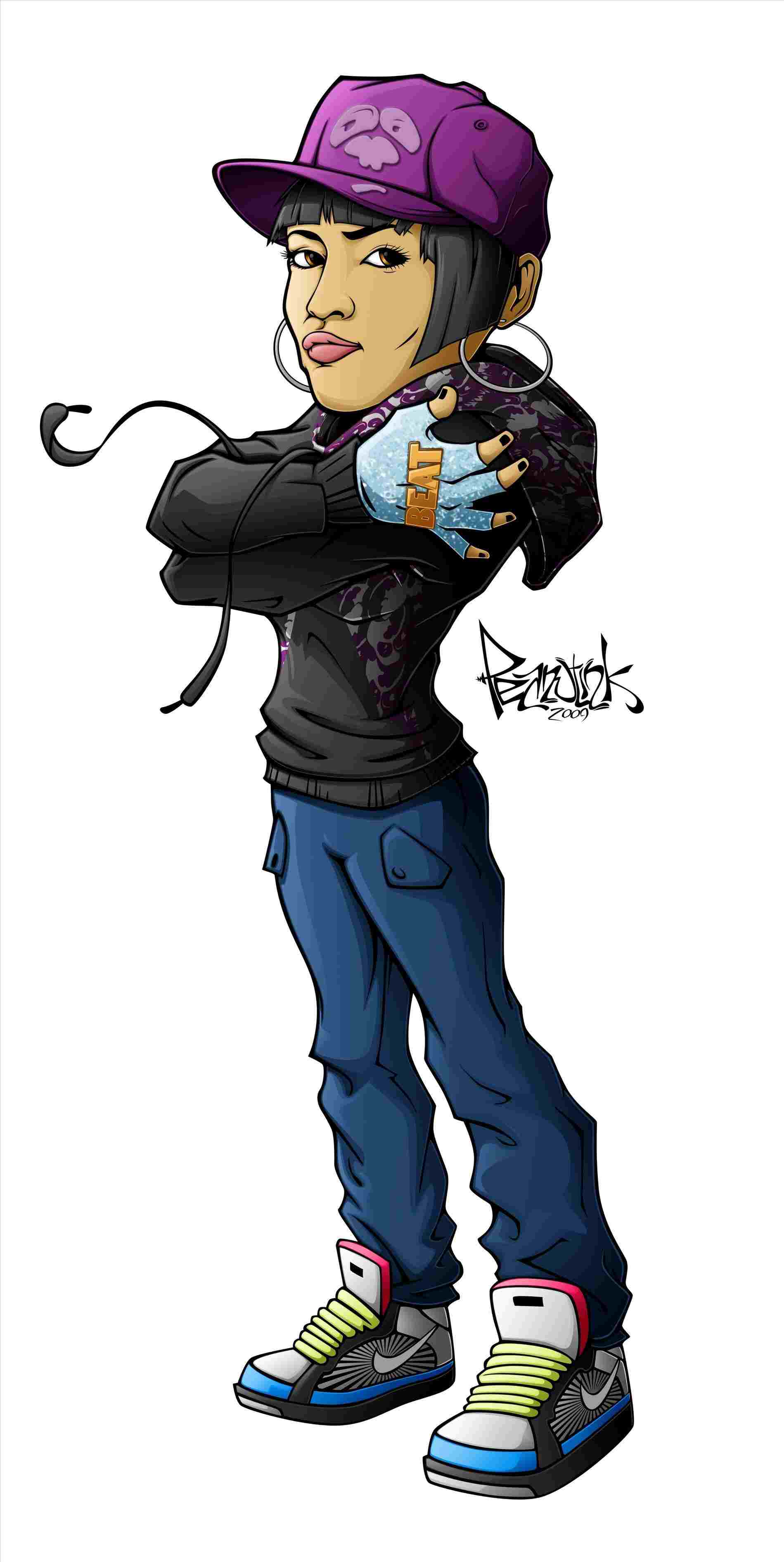 Graffiti Bboy Characters Wallpapers