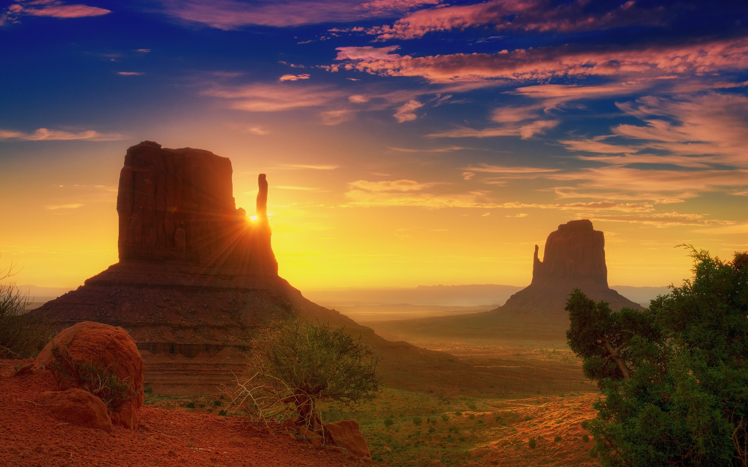 Grand Canyon Mountains In Sunset Wallpapers