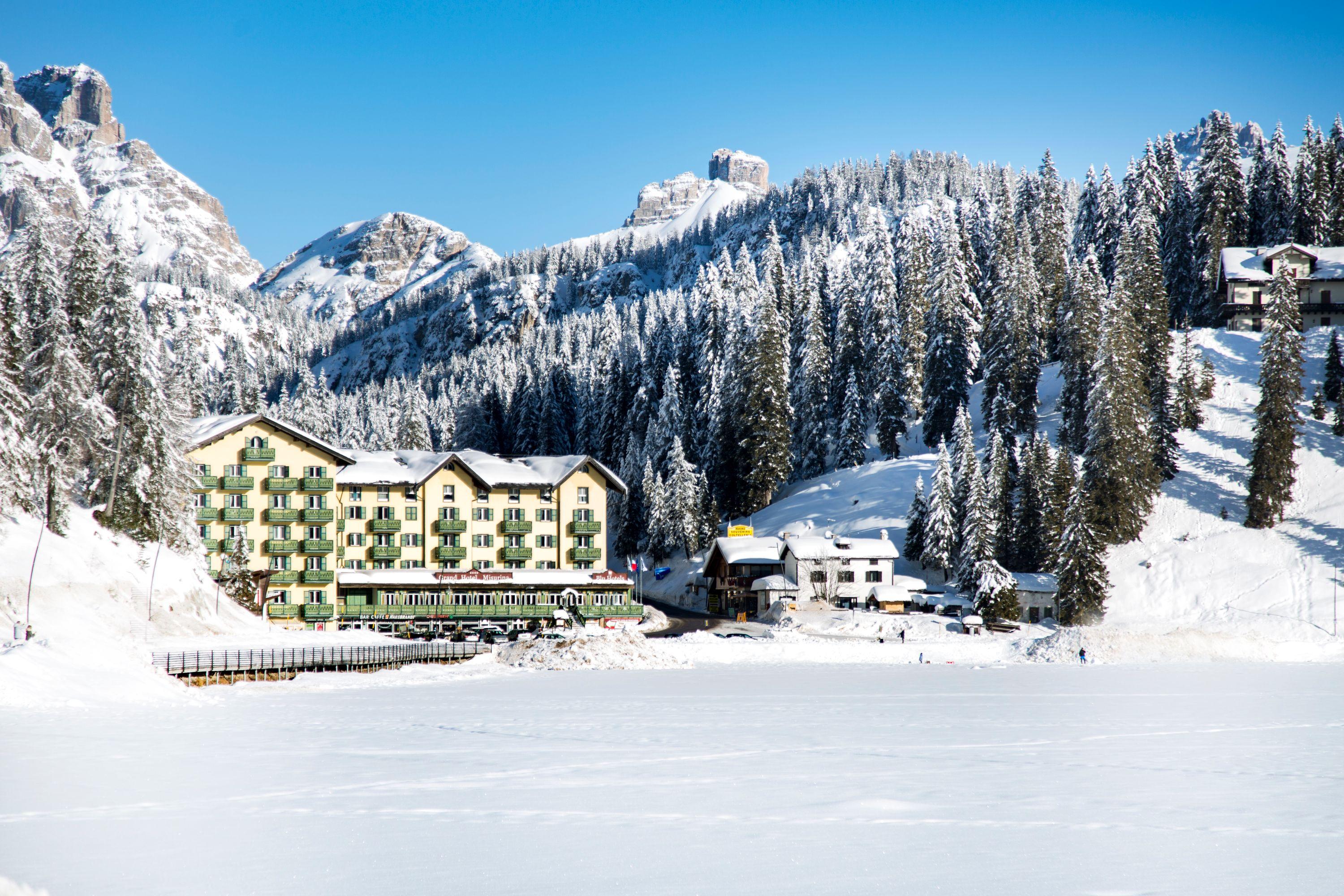 Grand Hotel Misurina Misurina Lake Wallpapers