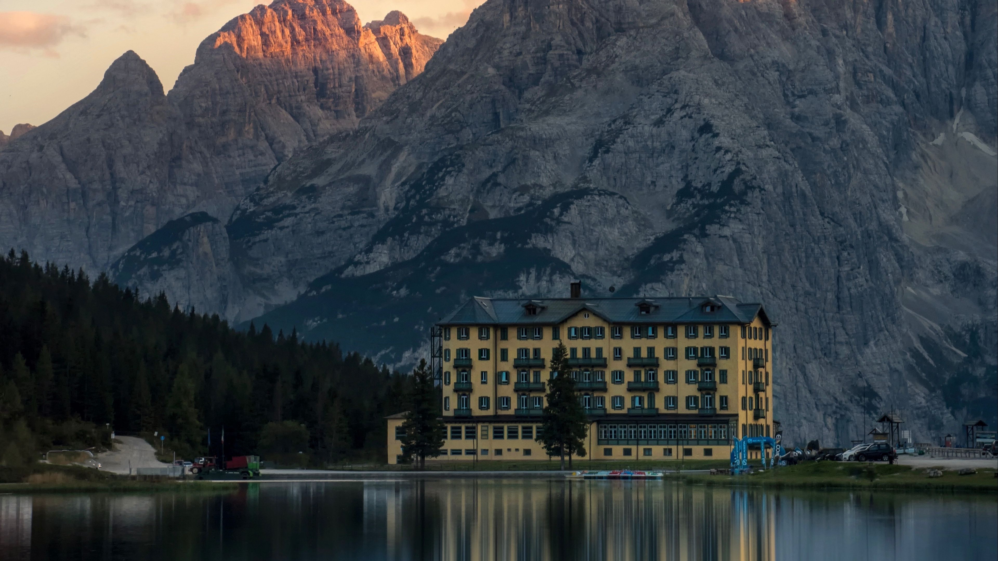 Grand Hotel Misurina Misurina Lake Wallpapers