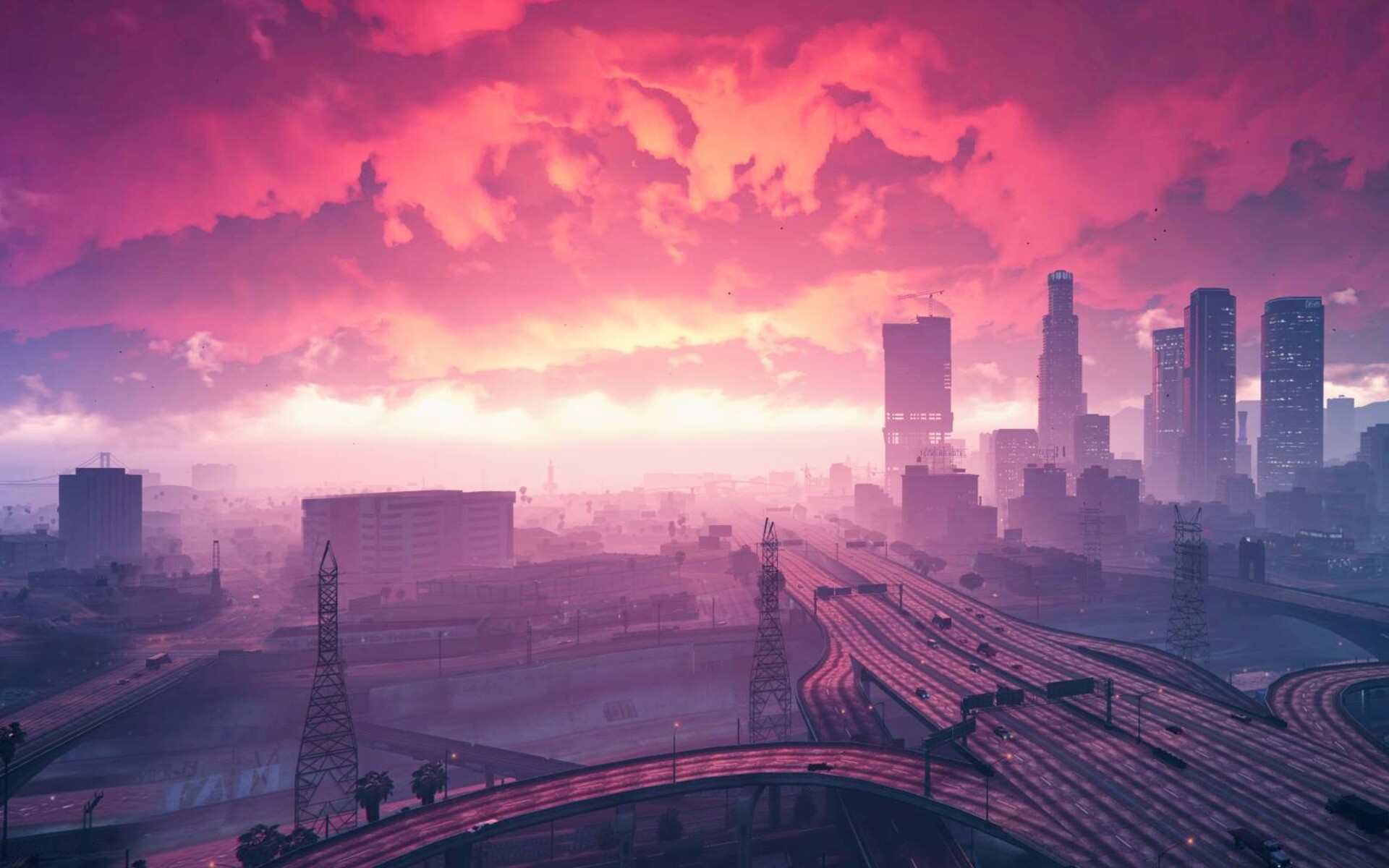 Grand Theft Auto 5 City View Wallpapers